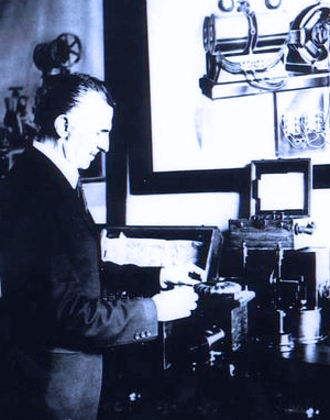 Tesla in New York's lab