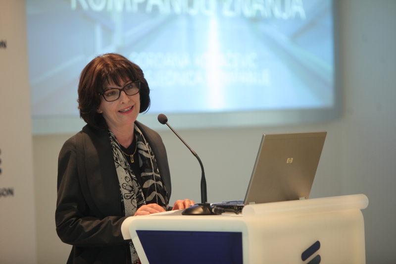 Gordana Kovačević, predsjednica ENT / ENT president