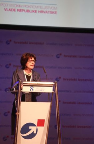 Gordana Kovačević addressed the audience