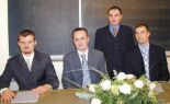 [Mlade snage Ericssona Nikole Tesle (s lijeva na desno):eljko Marjanovi, Dario Ragu, Predrag Pavi i Andri Topi]